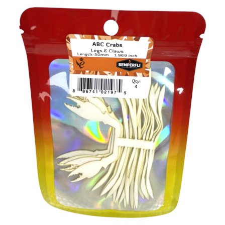 Semperfli ABC Crab Legs & Claws Skeletons - 50mm