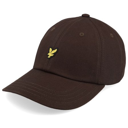 Lyle & Scott - "Redes " unconstructed Boné - Baseball Cap Espresso Dad Cap @ Hatstore