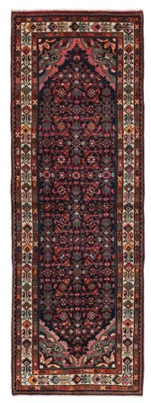 Oriental Hosseinabad Rug 104X298 Runner Wool