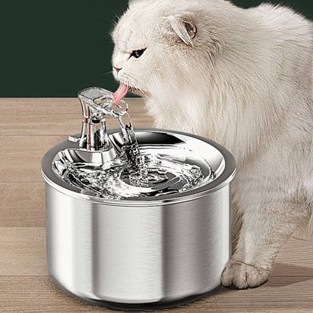Cat Water Drink Fountain 2L Ultra-tyst automatisk