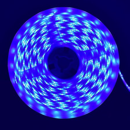 Blå LED Strip Lys, 10m 2835 SMD 12V Fleksibel Vandtæt LED Tape til Soveværelse Køkken Skab Garderobe TV