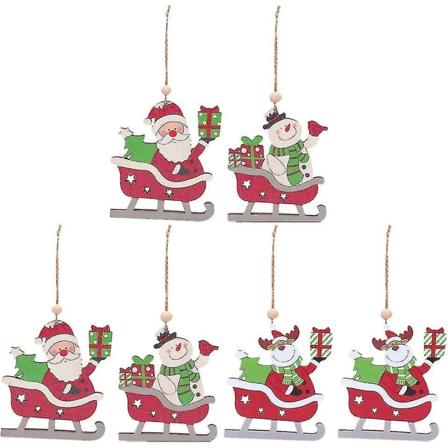 Glaskuppel Ornament Julepynt Kreativ Eksport Gave Led Lys Glødende Juletræ Dekoration Lys #2
