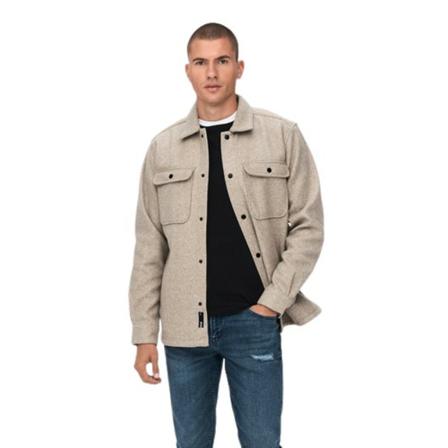 Only & Sons Light Jacka beige, Herr, Herr, Storlek: XL