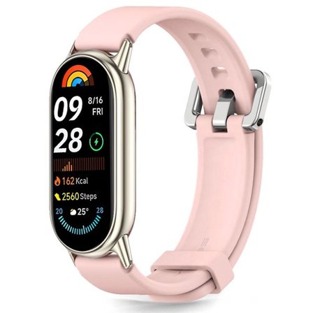 Tech-Protect IconBand Classic Rem för Xiaomi Smart Band 8 / 9 / 10 / NFC - Rosa
