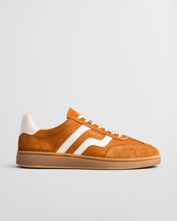 GANT Herren Cuzmo Sneaker aus Veloursleder (42) Orange