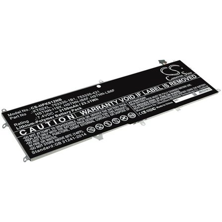 Batteri til bærbar PC for HP Pro X2 612 G1-tastatur