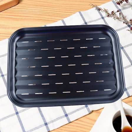 34,5x24,5cm, Aluminiumbelagd Rostfritt Stål Hushålls Non-Stick