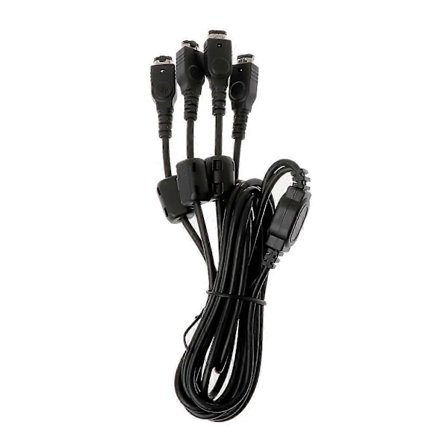 Högkvalitativ Cinpel 4-spelar Link-kabel för Gameboy Advanced SP för GBA GBC SP