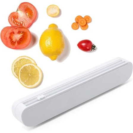 Clingfilm-skärare, film-skärare, matförpackningsdispenser, lämplig