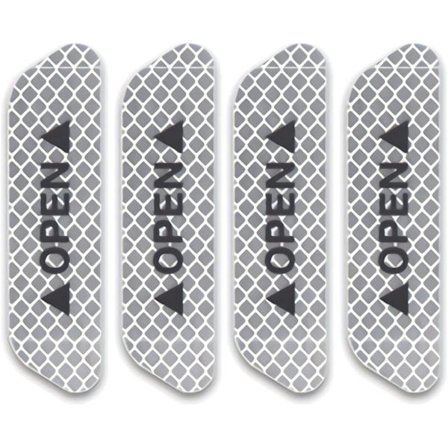 Reflekterende klistremerker for bil - Åpne varsel - Antikollisjon - Universal