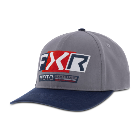 Kappe FXR Podium Pro Grau/Marineblau Einheitsgröße