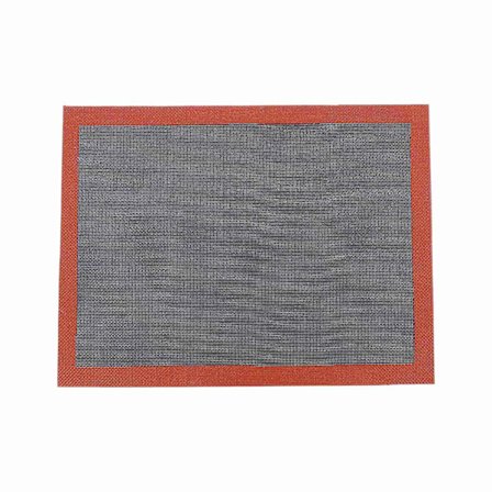 Perforeret Silikon Bagemåtte Non-Stick Ovnplade Foring Til Kiks/Brød/Macaron/Kage