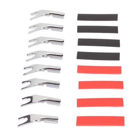 Høyttaler Y Spade-kontakt erstatning 45 graders dobbel KLB