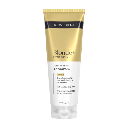 John Frieda Blonde+ Repair System Bond Building Shampoo Schampo Unisex 250 ML