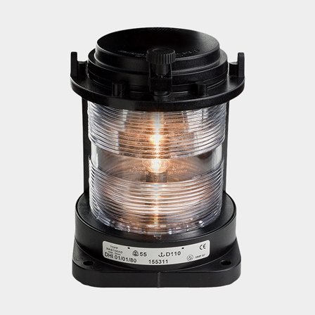 Lanterna Aqua Signal 55 Topp Svart 24V