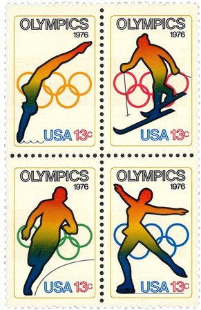 USA - OL Scott 1695-8 - Postfrisk sæt 4v