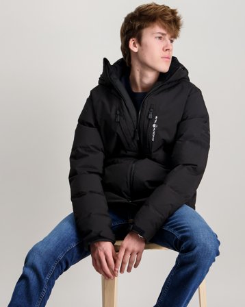 Sail Racing JR PATROL DOWN JACKET Sort Jakker Dreng - Kids Brand Store