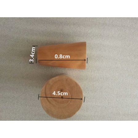 Sett med 4 solide tremøbler i tre, pålitelige sengeladeskapmøbler, tremøbler (8 cm, flate)