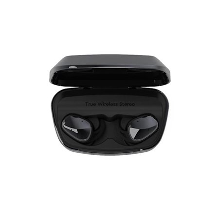 Solid Bass Trådlösa In-Ear Bluetooth Hörlurar Svart