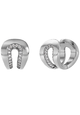 Edblad Plié Hoops Steel Smycken & klockor Dam Grå ONESIZE