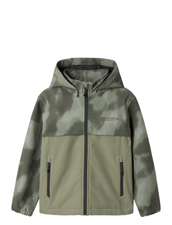 name it | Nkmalfa08 Softshell Jacket Block Aop Fo | 116