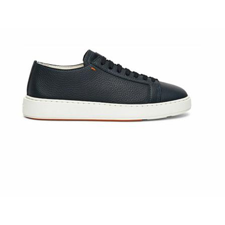 Santoni, Sneakers Blauw, Heren, Maat:44 EU