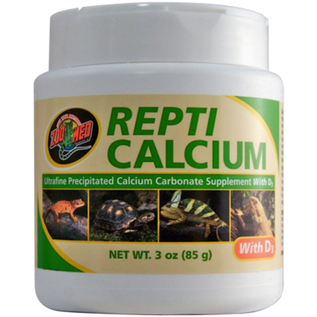ZOO Med - Repti Calcium med D3 85g - Reptil - Reptilpleie og kosttilskudd - Kosttilskudd og reptilvitaminer - ZOO.no