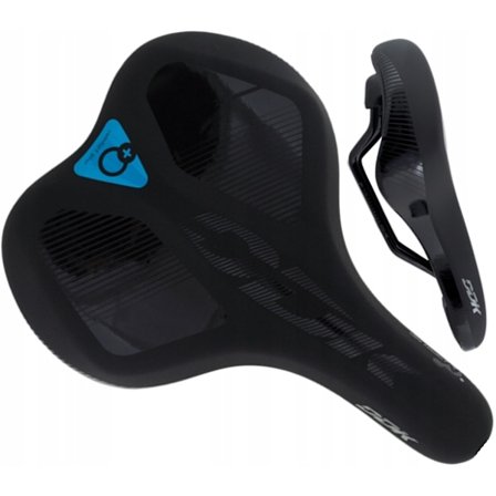 DDK 123MF Cykelsadel CITY Trekking Komfortsadel