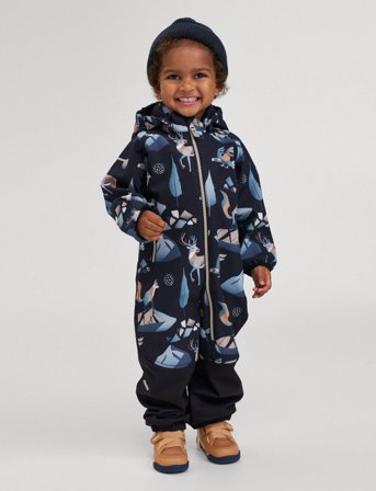 Reima Softshell Overall, Mjosa - Black - 98