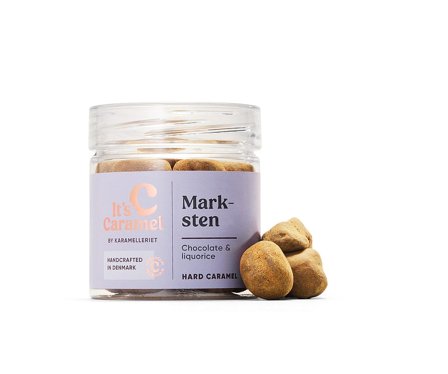 It ́s Caramel By Karamelleriet Bornholmsk Marksten 90 g, Helse & Madvarer, Snacks, Karameller