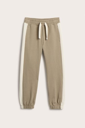 Kappahl | Mjukisbyxor med revär Beige 128 | Beige