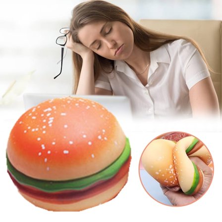 Hamburgare Anti Stress Leksak