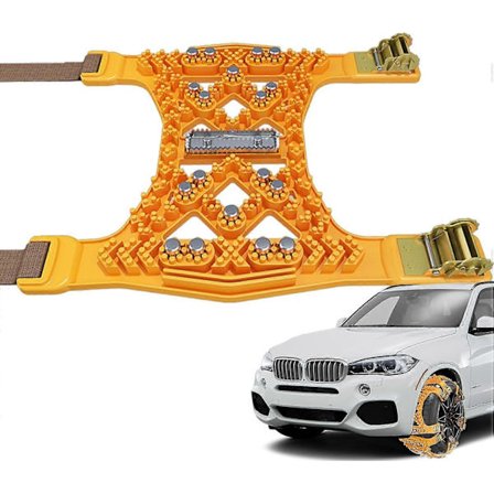 Snekæder til bil - Kraftige snekæder - Skridsikkerhed til lastbildæk, bilværktøj Ca (FMY)