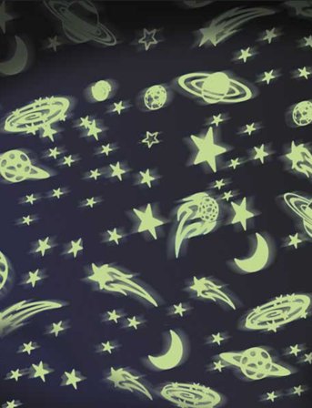 Brainstorm Brainstorm Glow Superstar - Multi/patterned - ONE SIZE