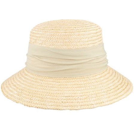 Seeberger - Beige straw Hatt - Bell Natural Straw Hat @ Hatstore