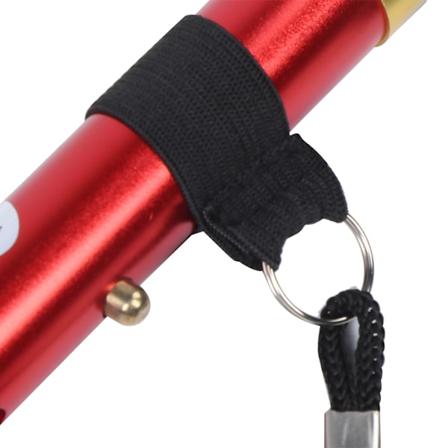 Aluminium Legering Sammenklappelig Vandrestav, Teleskopisk Vandrestav, Skridsikker Vandrestav (Vandrestave)