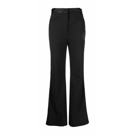 Ambush, Wide Trousers Zwart, Dames, Maat:S