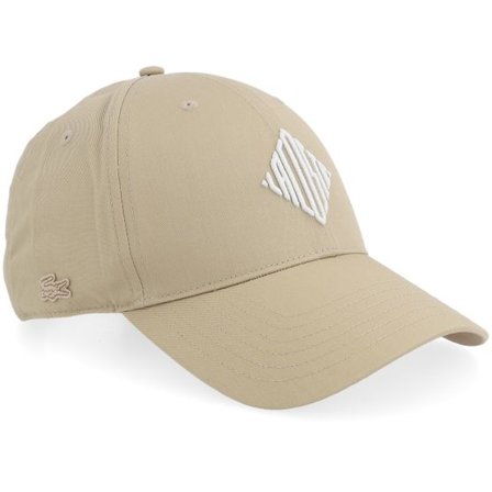 Lacoste - Beige adjustable Keps - Cap Woven Beige Adjustable @ Hatstore