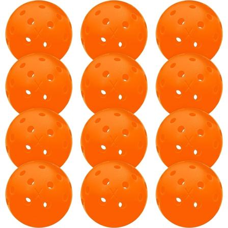 Stabil og holdbar 74mm 40-hulls 26g Pickleball GPickleball plast Weifu hullkule