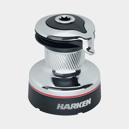 Sheet winch Harken Radial 2 Speed Self-Tailing 35 Chrome, self-tailing, 2-speed, chromed bronze, fits Ø8 - 12 mm line