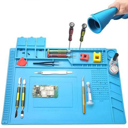 Korjaus tyyny eristys lämmönkestävä juotto piste pii juotto matto työ tyyny pöytä alusta juottoasemalle