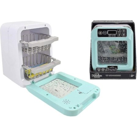 Min første opvaskemaskine til børns køkkenlegetøj med lys og lyd | Køkkenudstyr til børn | Børnelegetøj | Køkken- og spisestuelegetøj