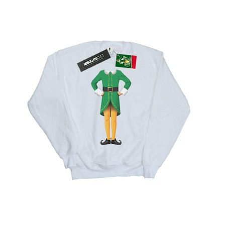 Elf Dam/Dam Buddy Kostym Sweatshirt M Vit