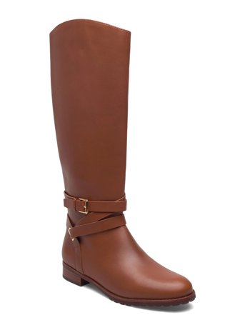 Lauren Ralph Lauren Smooth Calf-Collins Tll-Bo-Tal Brun