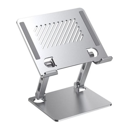 Justerbart Laptopställ i metall - Silver