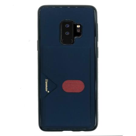 Samsung Galaxy S9 Plus - Deksel med kortrom Mörkblå