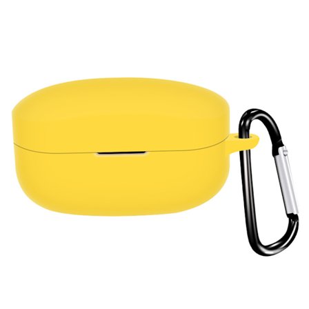 Silikonfodral kompatibelt med Sony WF-1000XM4 - Skyddande fodral för hörlurar - gult
