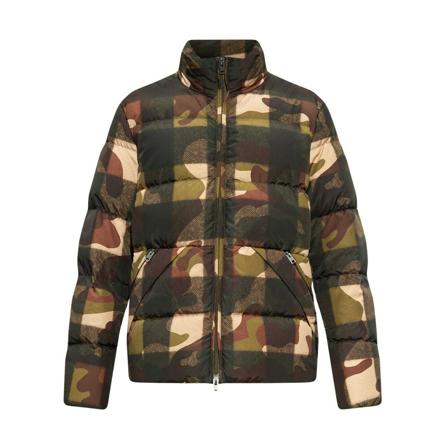 Woolrich, Camo jacket Bruin, Heren, Maat:M
