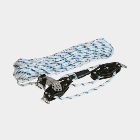 Rutgerson skotsystem 4:1 50mm block, Ø 8mm