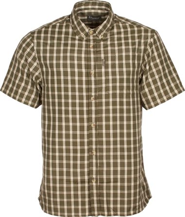 Pinewood Men's Summer Shirt Men short-sleeved shirts Green L